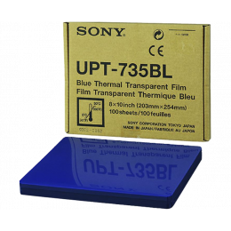 Film thermique Sony UPT-735BL Bleuté (la boite de 100 clichés)