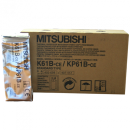 Rouleaux de papier thermique Mitsubishi K61B/KP61B (boite de 4)