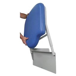 Étriers de gynécologie pour divan mixte ou fauteuil Ecopostural