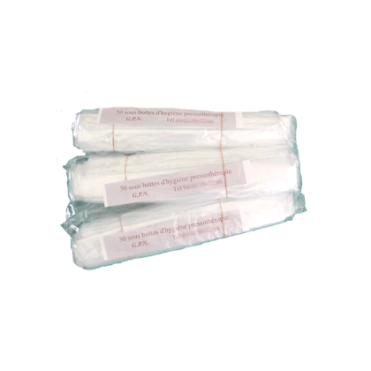 Sous-bottes PVC pour pressothérapie (Boite de 100)
