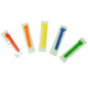 Abaisse-langue colorés en plastique - 50 pièces