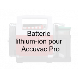 Batterie lithium-ion pour Weinmann Accuvac Pro