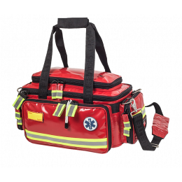 Sac D'urgence Gima Smart - Petit Modèle En Cordura Rouge - Pour Trousse De Secours
