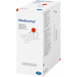 Compresses non tissées stériles Medicomp 10 x 10 cm (boite de 200)
