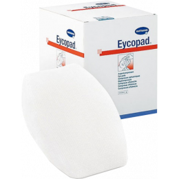 Compresse de gaze oculaire stérile Eycopad - 5.6 x 7 cm (boite de 25)
