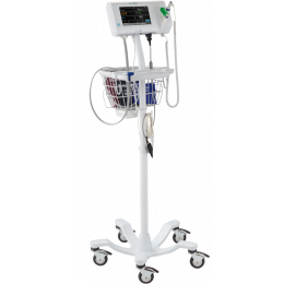 Chariot à roulettes pour moniteur patient multiparamétrique Welch Allyn CSM 7100