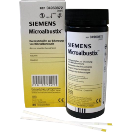 Bandelettes réactives Siemens Microalbustix (boite 25)