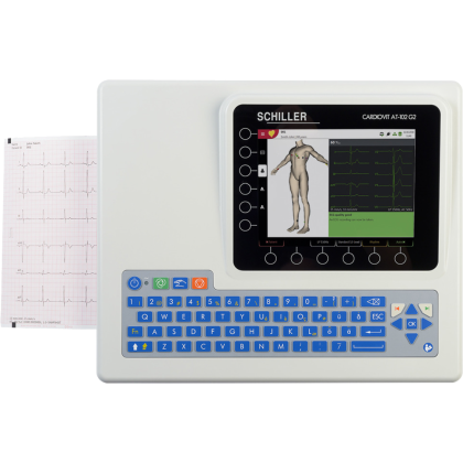 Electrocardiographe ECG Schiller AT102 G2 Cardiovit (12 pistes)