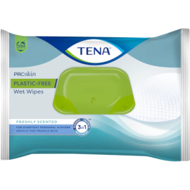 Lingettes hygiéniques imprégnées TENA Wet Wipes (boite de 48)