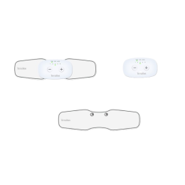 Pack 2 Électrodes Abdominales Terraillon Easy Care - Accessoires Blanc