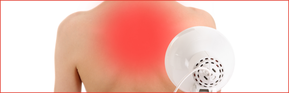 KTS Appareil lampe rouge thérapie pour anti-inflammatoire/soulagement de la  douleur, (606/808nm)lampe infrarouge sonde aide à activer le sang/éliminer